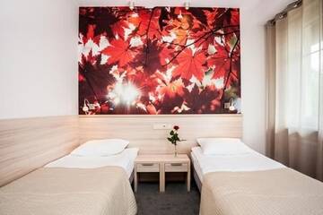 Фото номера Двухместный номер с 1 кроватью или 2 отдельными кроватями Отель Hotel Nosselia г. Krzyczki 2